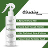 Ktein Natural100% Plant Base Hair Heat Protection Spray With Extra Shine 200Ml