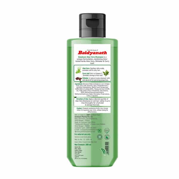 Goodcare Aloe Vera Enriched With Vitamin E Shampoo 200Ml
