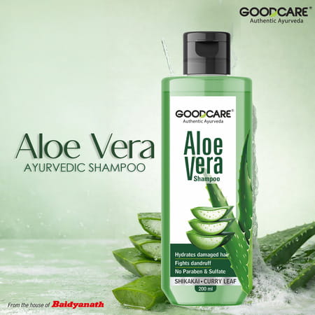 Goodcare Aloe Vera Enriched With Vitamin E Shampoo 200Ml