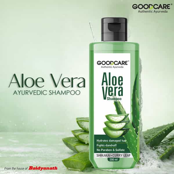Goodcare Aloe Vera Enriched With Vitamin E Shampoo 200Ml