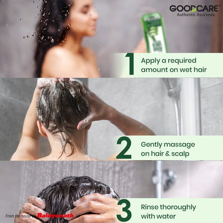 Goodcare Aloe Vera Enriched With Vitamin E Shampoo 200Ml