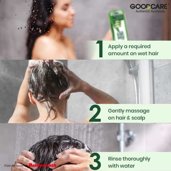 Goodcare Aloe Vera Enriched With Vitamin E Shampoo 200Ml