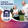 Fitness Veda 99.9% Pure Trans Resveratrol 500Mg Supplement Slow Down Aging (60 Veg Capsules)