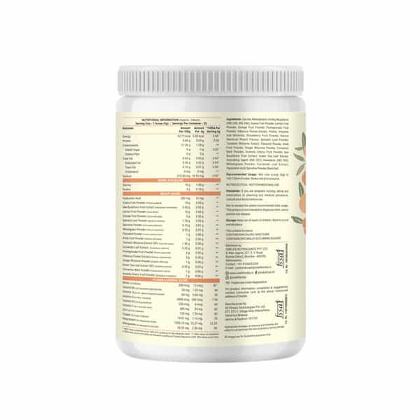 Onelife Plant Based Collagen Builder - Peach 200 Gm
