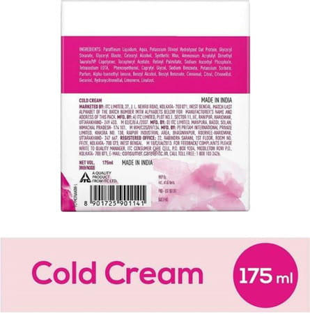 Charmis Deep Nourishing Cold Cream With Vitamin A | C | E - 175ml Jar