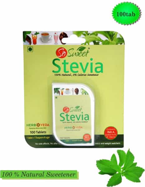 So Sweet Stevia (100)Tablets Dispenser - Sugar Free