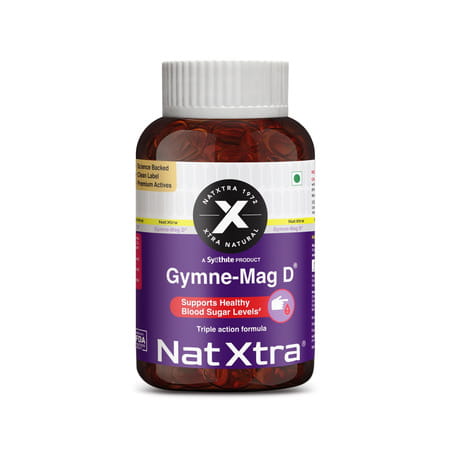 Natxtra Gymne-Mag D - For Blood Sugar Control - 1X (60 Capsules)