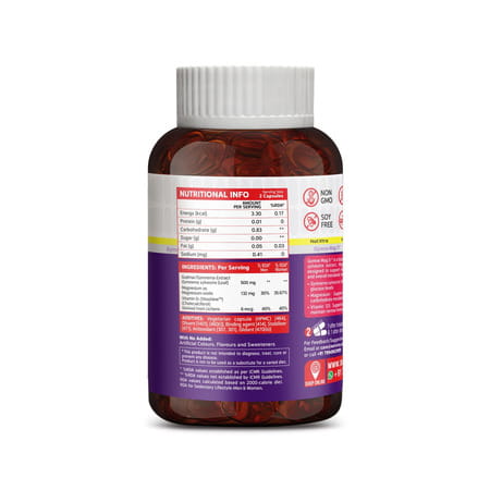Natxtra Gymne-Mag D - For Blood Sugar Control - 1X (60 Capsules)