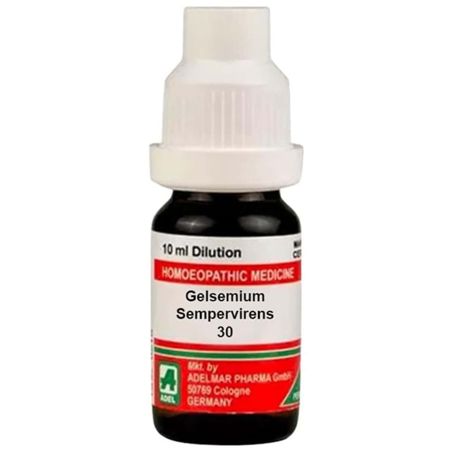 Adel Gelsemium Sempervirens Dilution 30 10 Ml