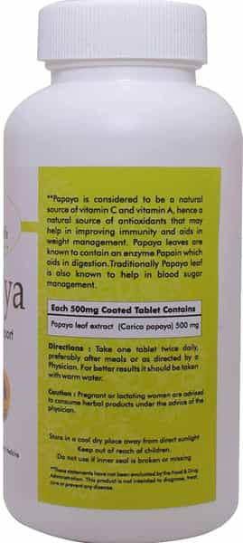Al-Ayurvedic Life Papaya 120 Tablets Pack Of 5