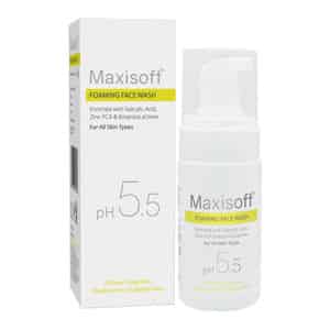 Maxisoft Foaming Face Wash | For All Skin Types | Ph 5.5 | Bottle | 100 Ml