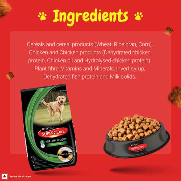Purina Adult Supercoat Healthy Weight Dry Dog Food | Chicken | 3 Kg