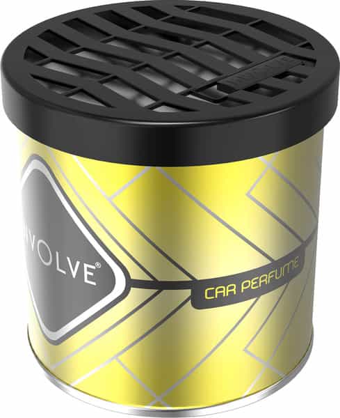 Involve Gel Can Citron Air Freshener With Drivfresh - Fresh Lemon Gel Car Perfume - Itg02