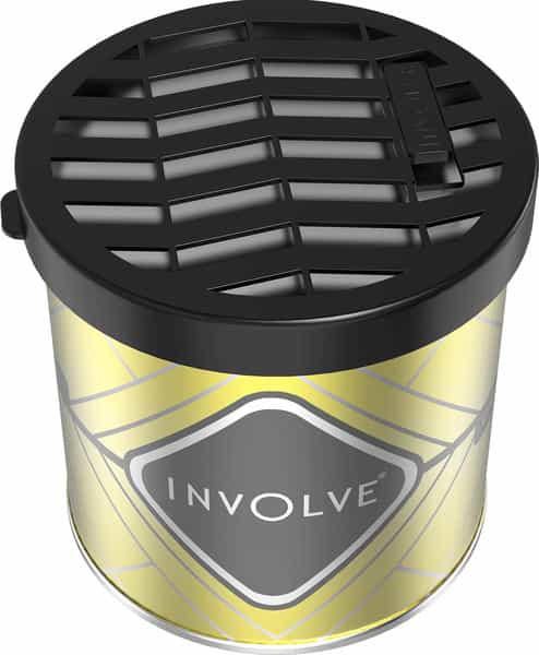 Involve Gel Can Citron Air Freshener With Drivfresh - Fresh Lemon Gel Car Perfume - Itg02
