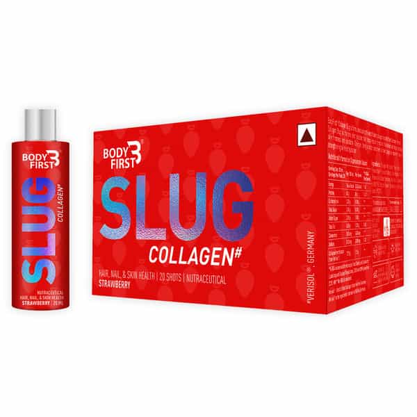 Bodyfirst Collagen Slug | Strawberry (Pack Of 20)