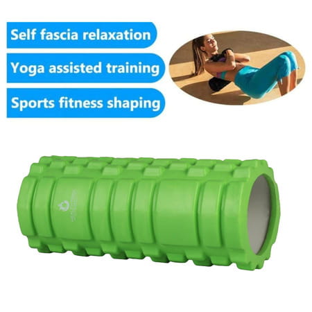Healthtrek Foam Roller For Exercise (33 Cm) - Green