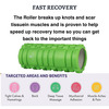 Healthtrek Foam Roller For Exercise (33 Cm) - Green