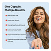 Yourhappylife Hair Capsules With Keranat | Biotin (10000 Mcg) | Natural Dht Blockers - 60 Capsules