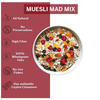 Oateo Muesli Mad Mix (Raisins Cherry Almond) 400 Grams - 400G