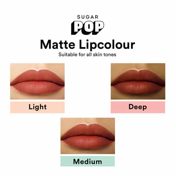 Sugar Pop Matte Lipcolour - 10 Rosewood