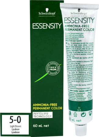 Schwarzkopf Essensity Ammonia Free Permanent Hair Color 5-0 Light Brown