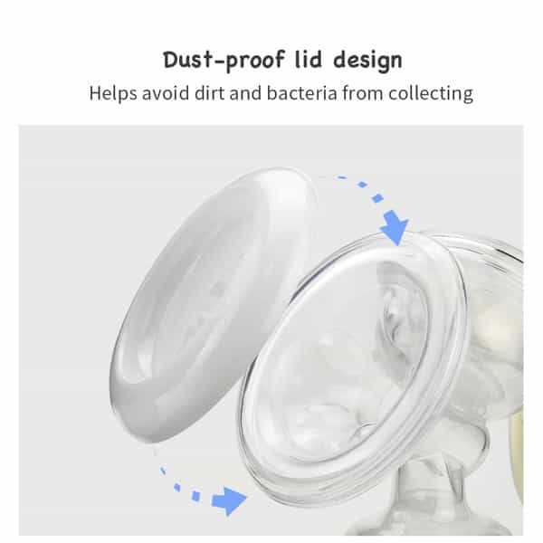 Buddsbuddy Manual Breast Pump Premium Quality 1 Pc White