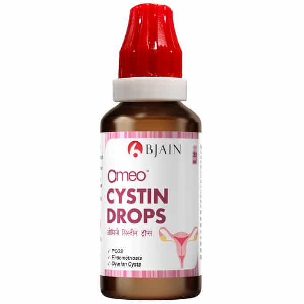 Bjain Omeo Cystin Drops For Pcos & Endometriosis Like Conditions - 30Ml