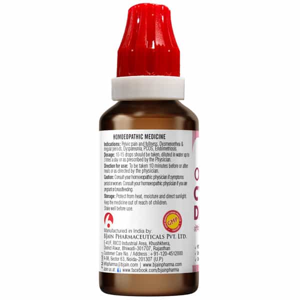 Bjain Omeo Cystin Drops For Pcos & Endometriosis Like Conditions - 30Ml