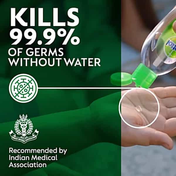 Dettol Original Instant Hand Sanitizer 52Ml