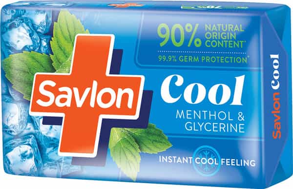 Savlon Cool Menthol Glycerine Soap 125 G