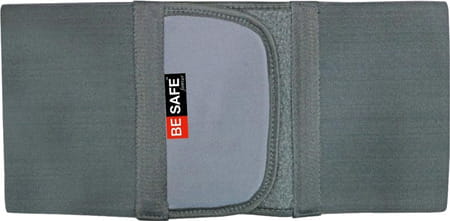 Besafe Forever Rib Support Chest Binder Compression Brace | Grey | Xl