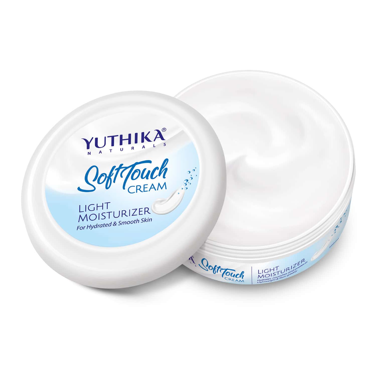 Yuthika Softtouch Moisturizer 100ml | Face Body Hand Cream | Instant Hydration For Dry Skin