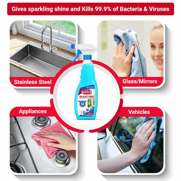Luxor Nano Glass Pro Glass & Multisurface Cleaner - 500Ml