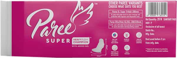 Paree Super Soft Sanitary Pads 20
