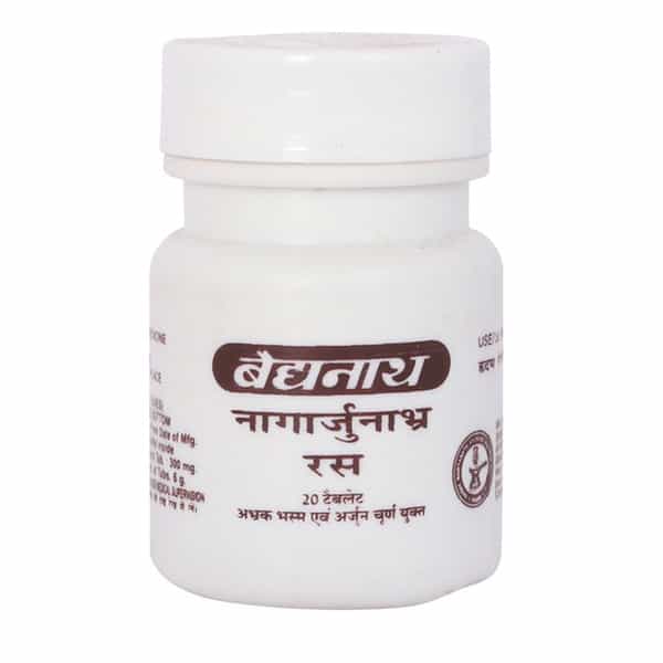 Baidyanath Nagarjunabra Ras Tablet 20