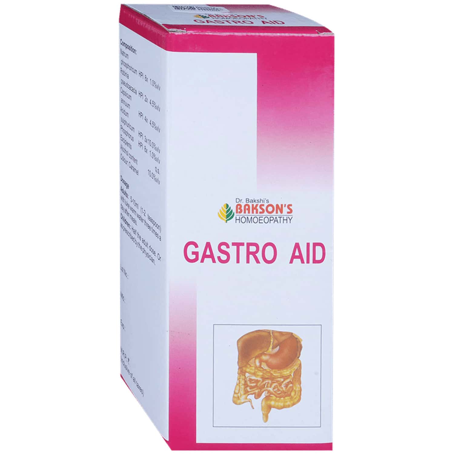 Baksons Gastro Aid Syrup 450 Ml