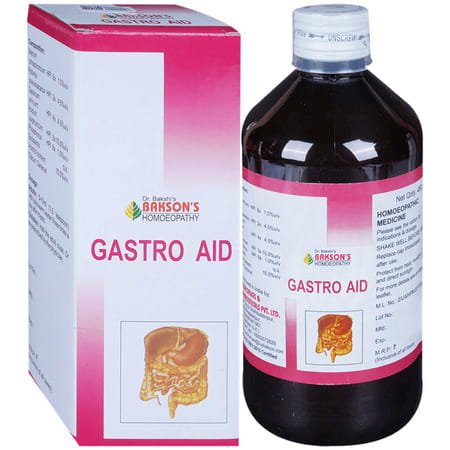 Baksons Gastro Aid Syrup 450 Ml