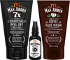 Man Arden Skin Boosting Combo -Charcoal Peel Off Mask + Face Serum + Coffee Face Wash