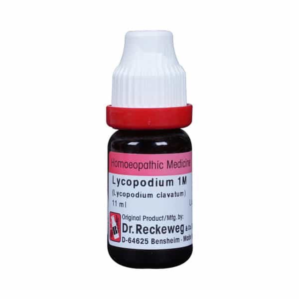 Dr. Reckeweg Lycopodium Clavatum 1M (1000 Ch) (11Ml)
