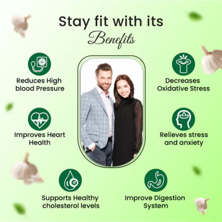 Cipzer Garlic 30 Capsules | Supports Digestive Health & Bowel Balance