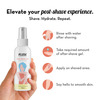 Plush All Natural After Shave Gel For Women With Aloe Vera|For Normal-Sensitive Skin - 100 Gms