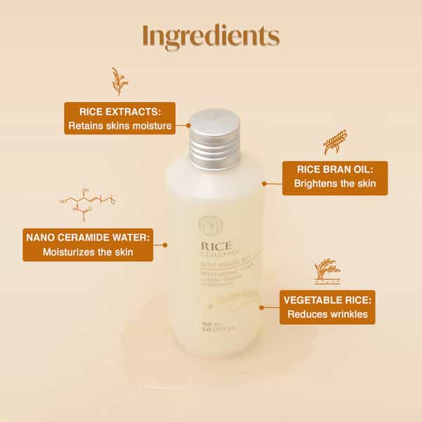 The Face Shop Rice & Ceramide Moisturizing Toner