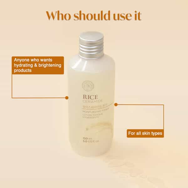 The Face Shop Rice & Ceramide Moisturizing Toner