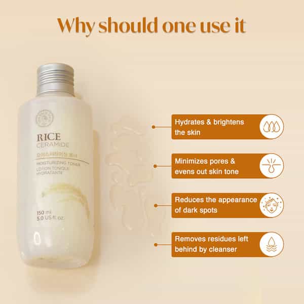 The Face Shop Rice & Ceramide Moisturizing Toner