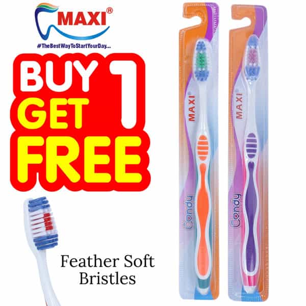 Maxi Candy Toothbrush (Buy 1 Get 1 Free)