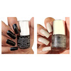 Debelle Nail Polish Gift Set Of 2 Black(Luxe Noir) | Top Coat- 16 Ml (8Ml Each)