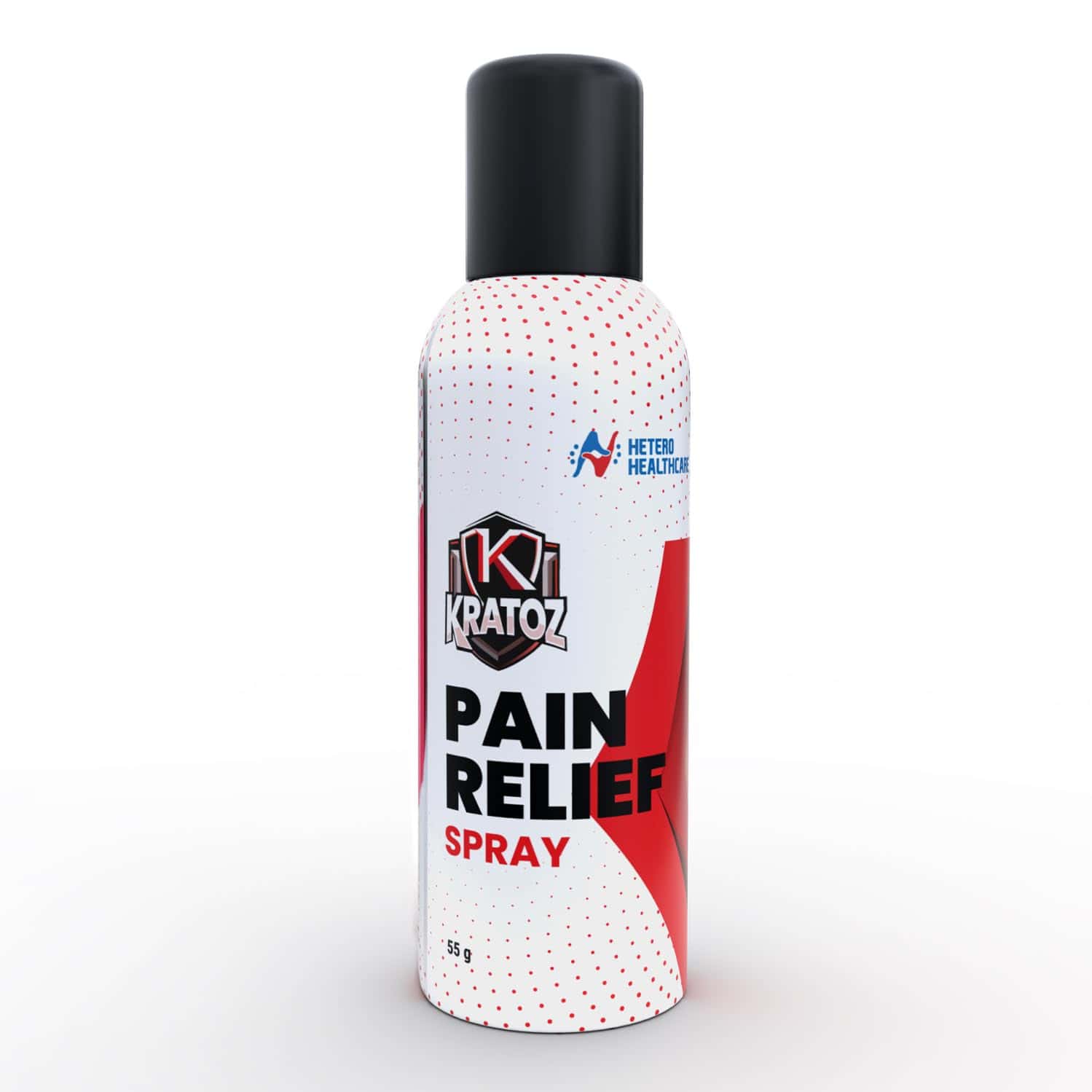 Kratoz Pain Relief Spray | Knee | Back | Shoulder | Muscle & Joint Pain | Ayurvedic Formula - 55g
