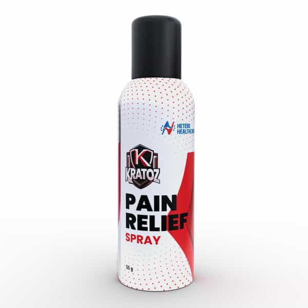Kratoz Pain Relief Spray | Knee | Back | Shoulder | Muscle & Joint Pain | Ayurvedic Formula - 55G
