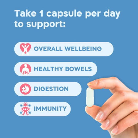 Nutrabud Probiotic 50 Billion Cfu | Gut & Immune Support | 60 Veg Capsules