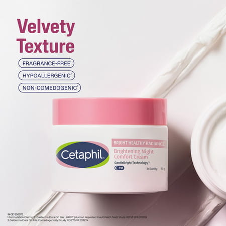 Cetaphil Bright Healthy Radiance Brightning Night Comfort Cream | 50 Gm